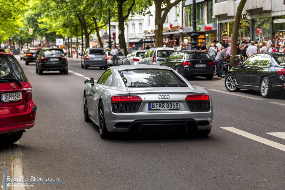 Audi R8 V10 (2016) spotted in Berlin — BerlinRichStreets